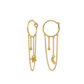 Nisha Earrings - Gold