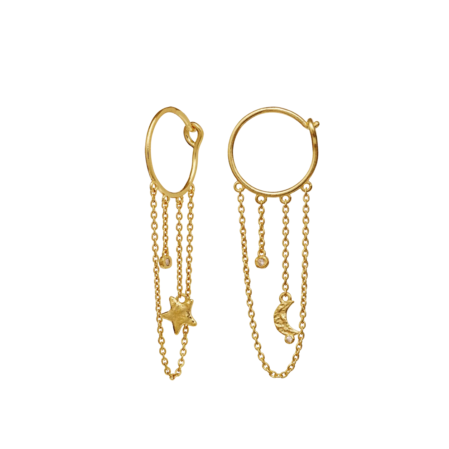 Nisha Earrings - Gold