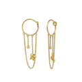 Nisha Earrings - Gold