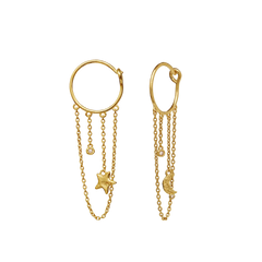 Nisha Earrings - Gold