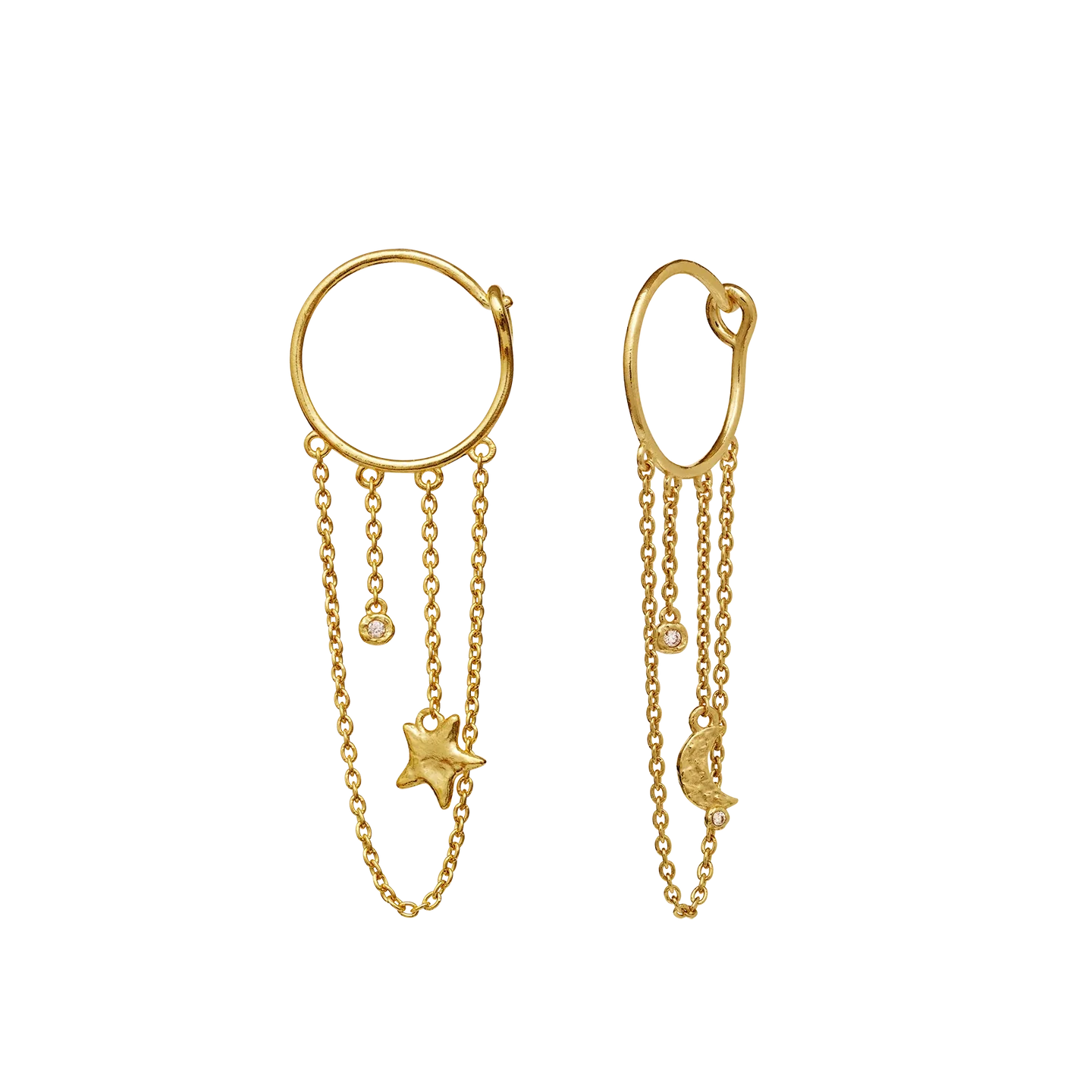 Nisha Earrings - Gold