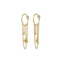 Nisha Earrings - Gold