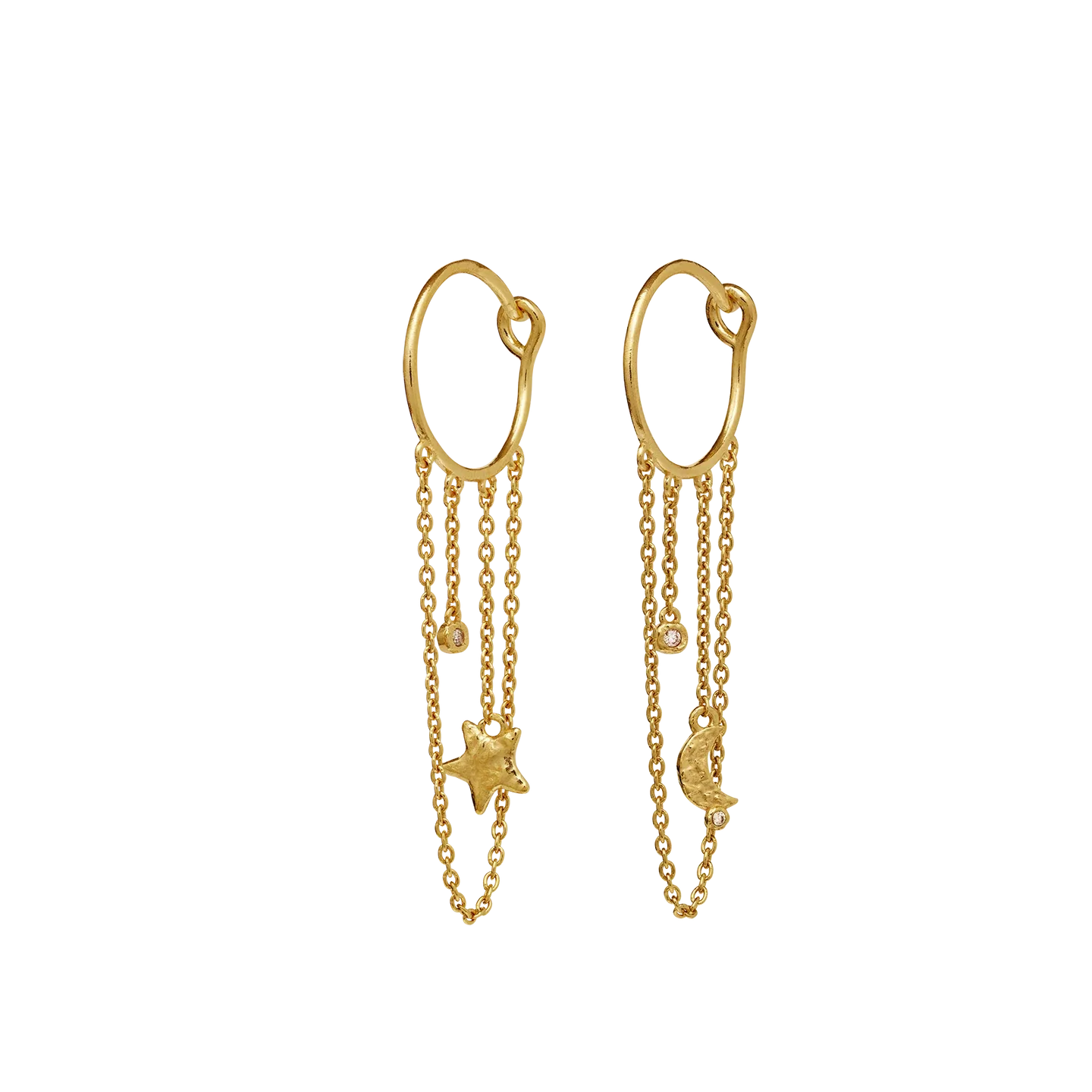 Nisha Earrings - Gold
