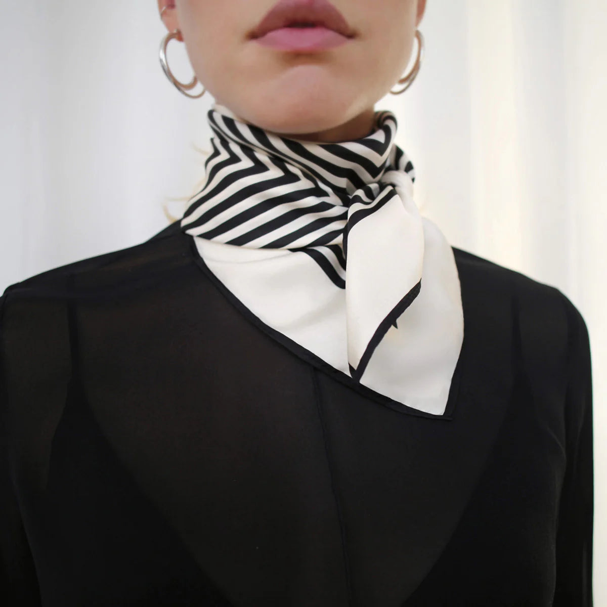 No. 1 - Cream & Black