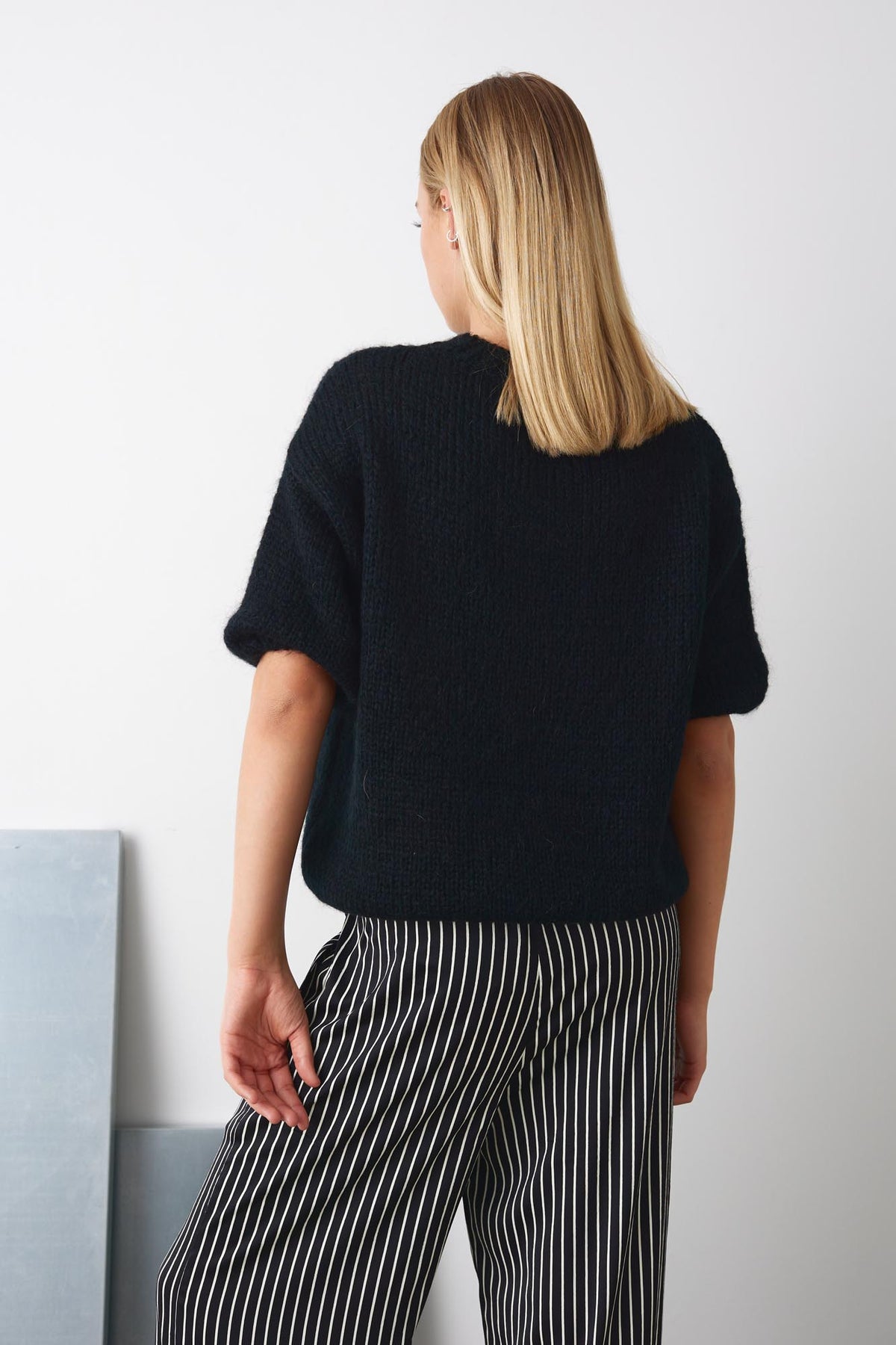 Amour Knit - Black/Offwhite