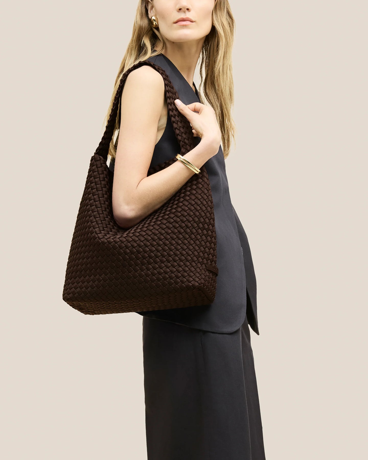 Naghedi Nomad Hobo Medium - Choklad