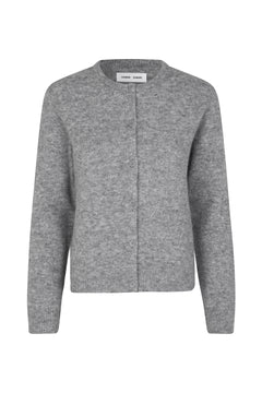 Nor Short Cardigan - Grey Melange