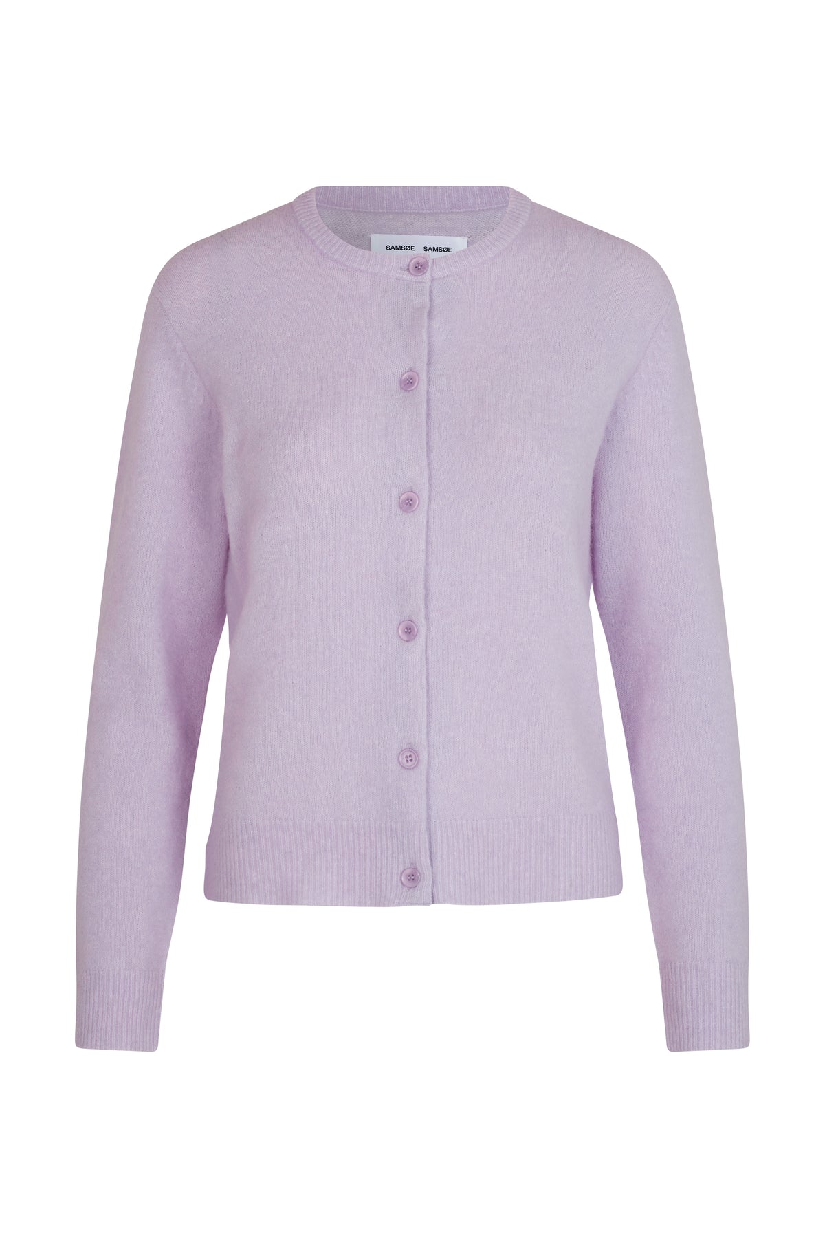Nor Short Cardigan - Lilac Snow