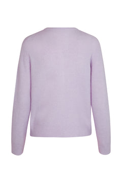 Nor Short Cardigan - Lilac Snow
