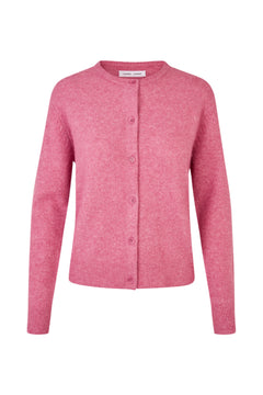 Nor Short Cardigan - Rose Wine