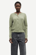 Nor Short Cardigan - Vetiver