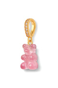 Nostalgia Bear Pave Connector - Bubblegum Gold
