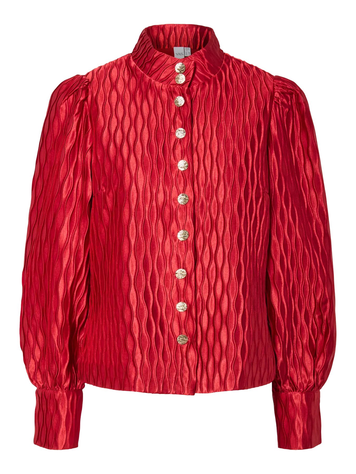 Yasripple Ls Shirt S. - Jester Red