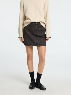 Harper Hw Short Skirt - Black