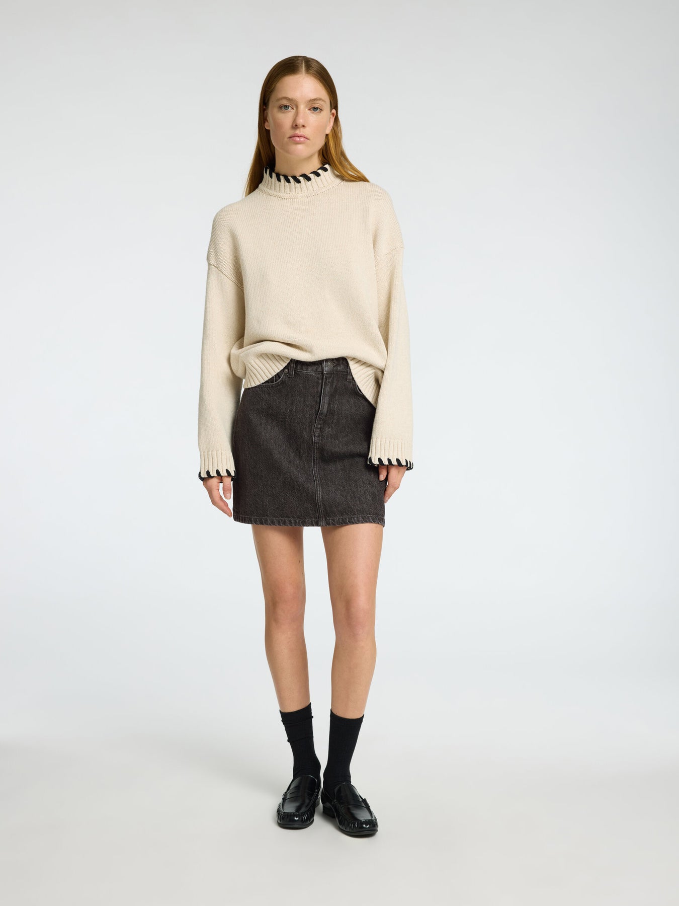 Harper Hw Short Skirt - Black