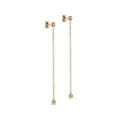 Balloon Earrings - Gold