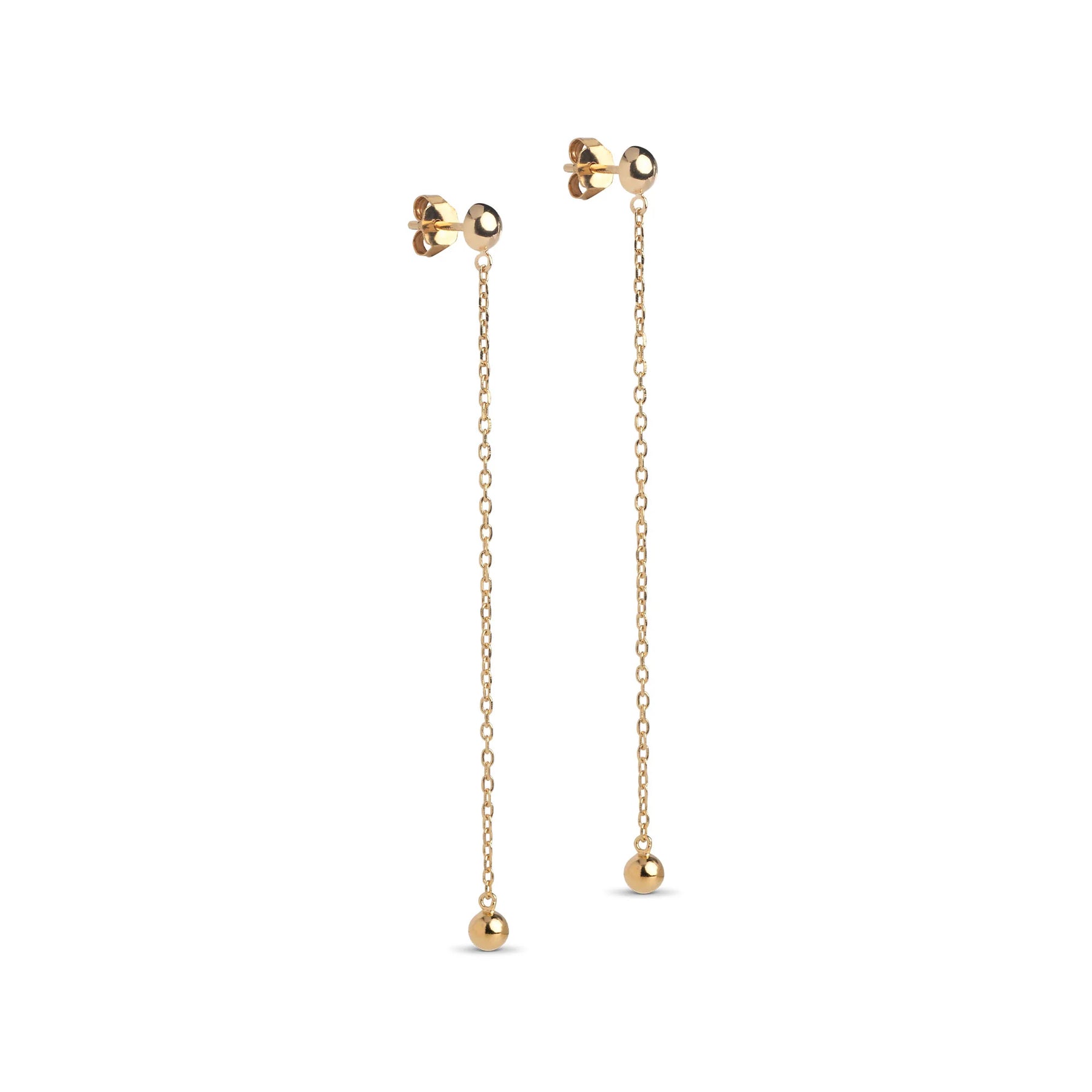 Balloon Earrings - Gold