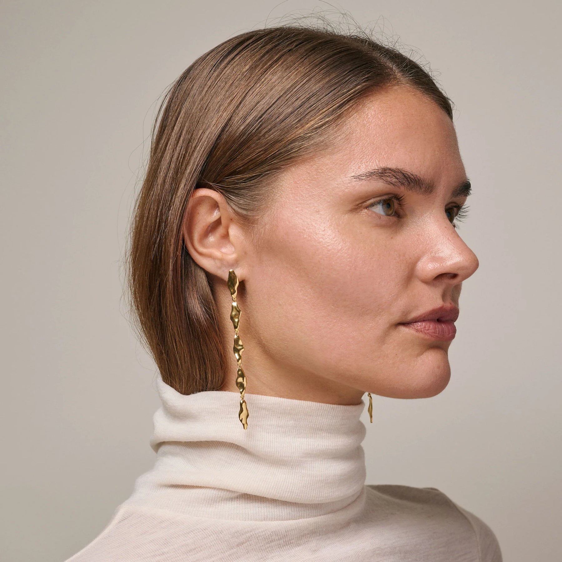 India Earrings - Gold