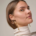 India Earrings - Gold