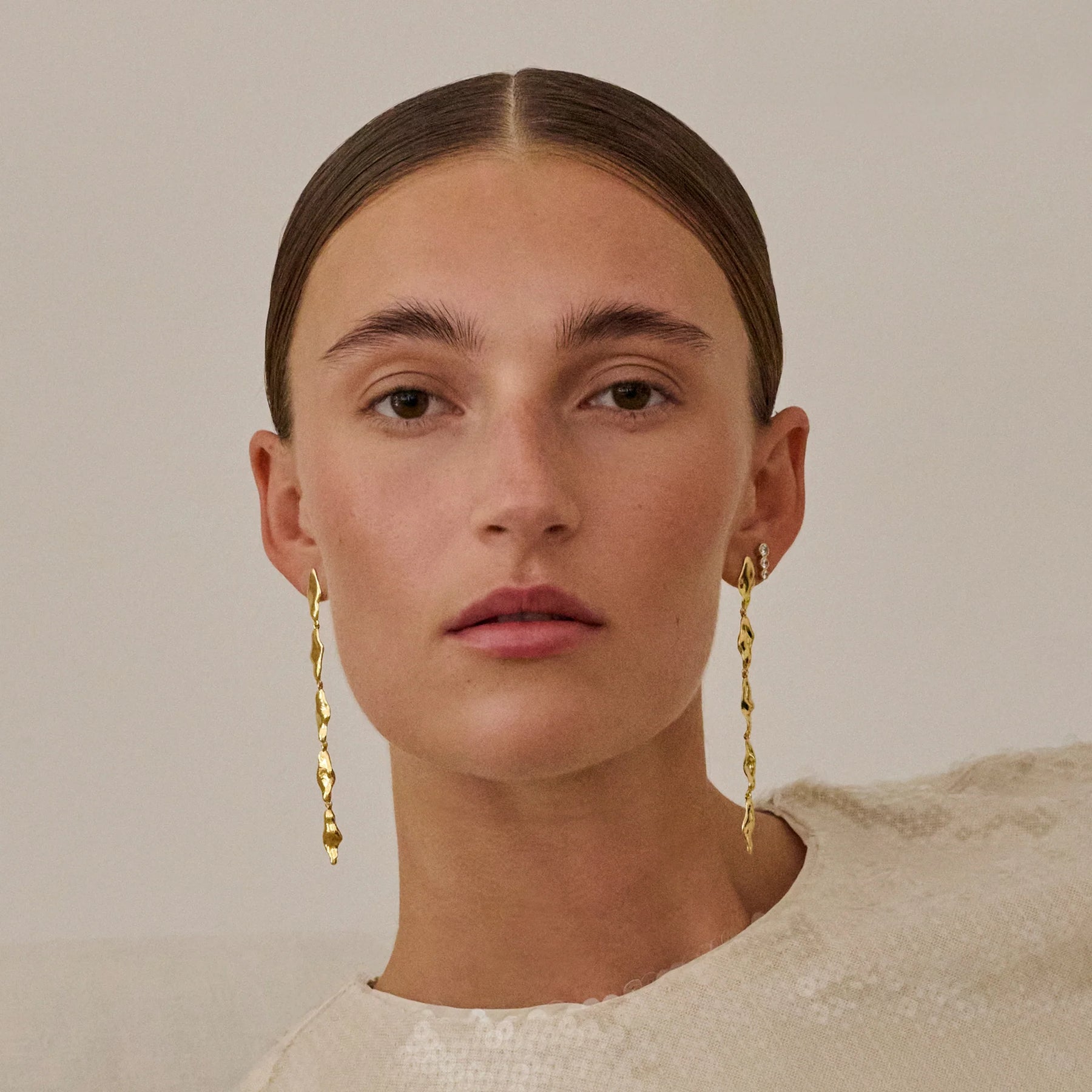 India Earrings - Gold
