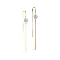 Aga Earring - Light Blue