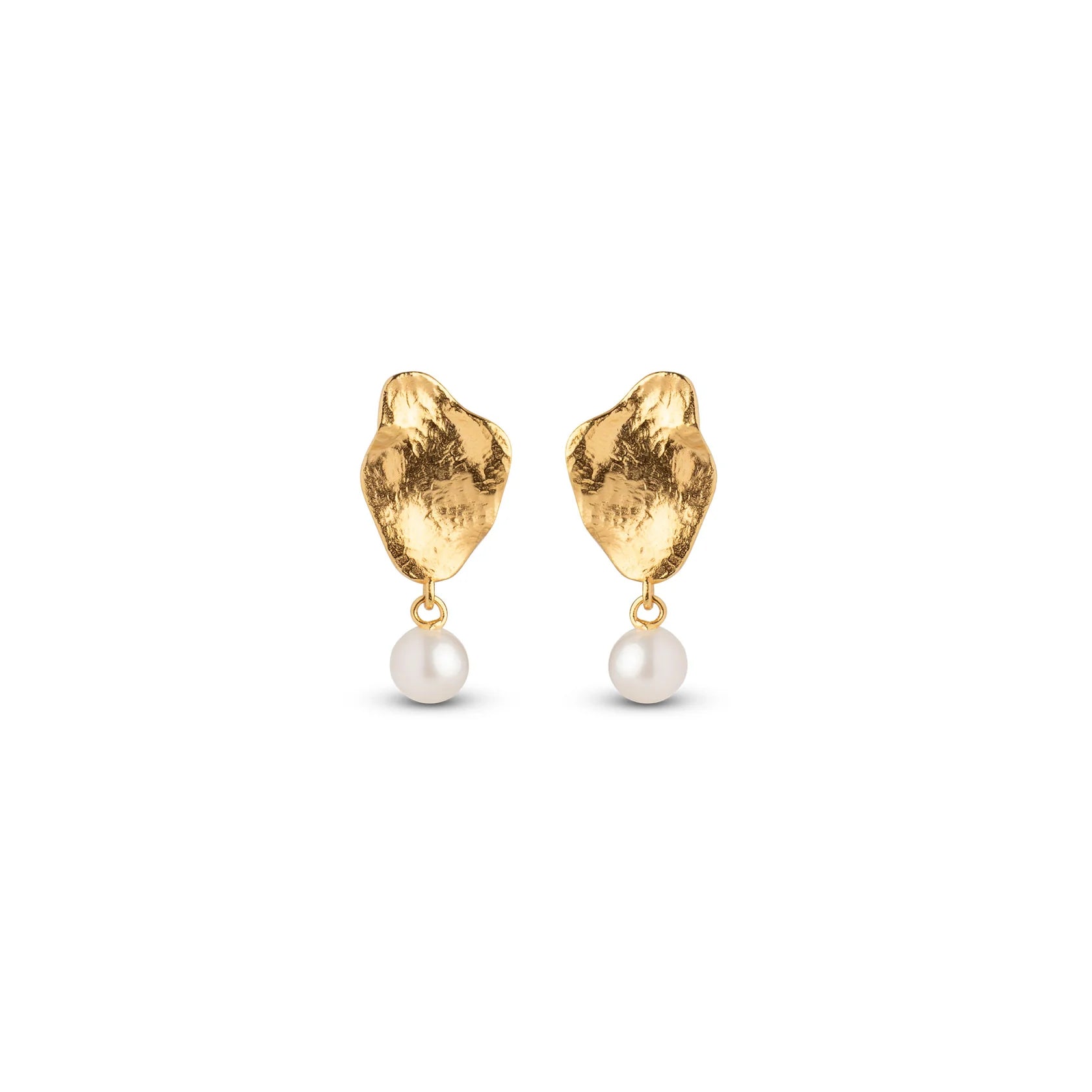 Caia Small Earring - Pearls