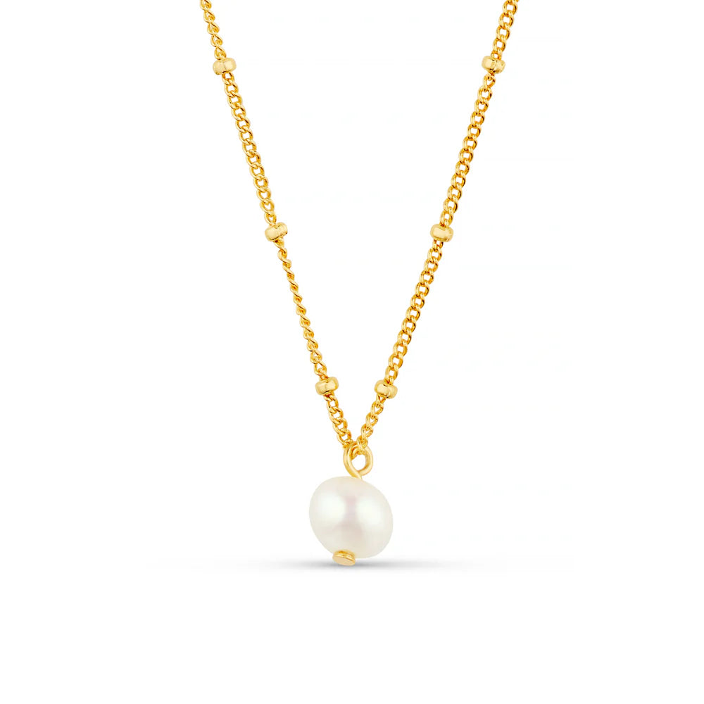 Pearl Drop Ditsy Halsband