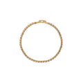 Crystal Cup Chain Tennis Bracelet  - Lavender