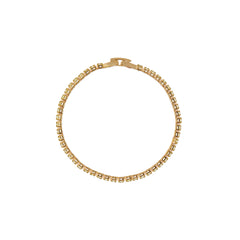 Cup Chain Tennis Bracelet - Apple Green