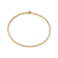 Tennis Anklet - Crystal