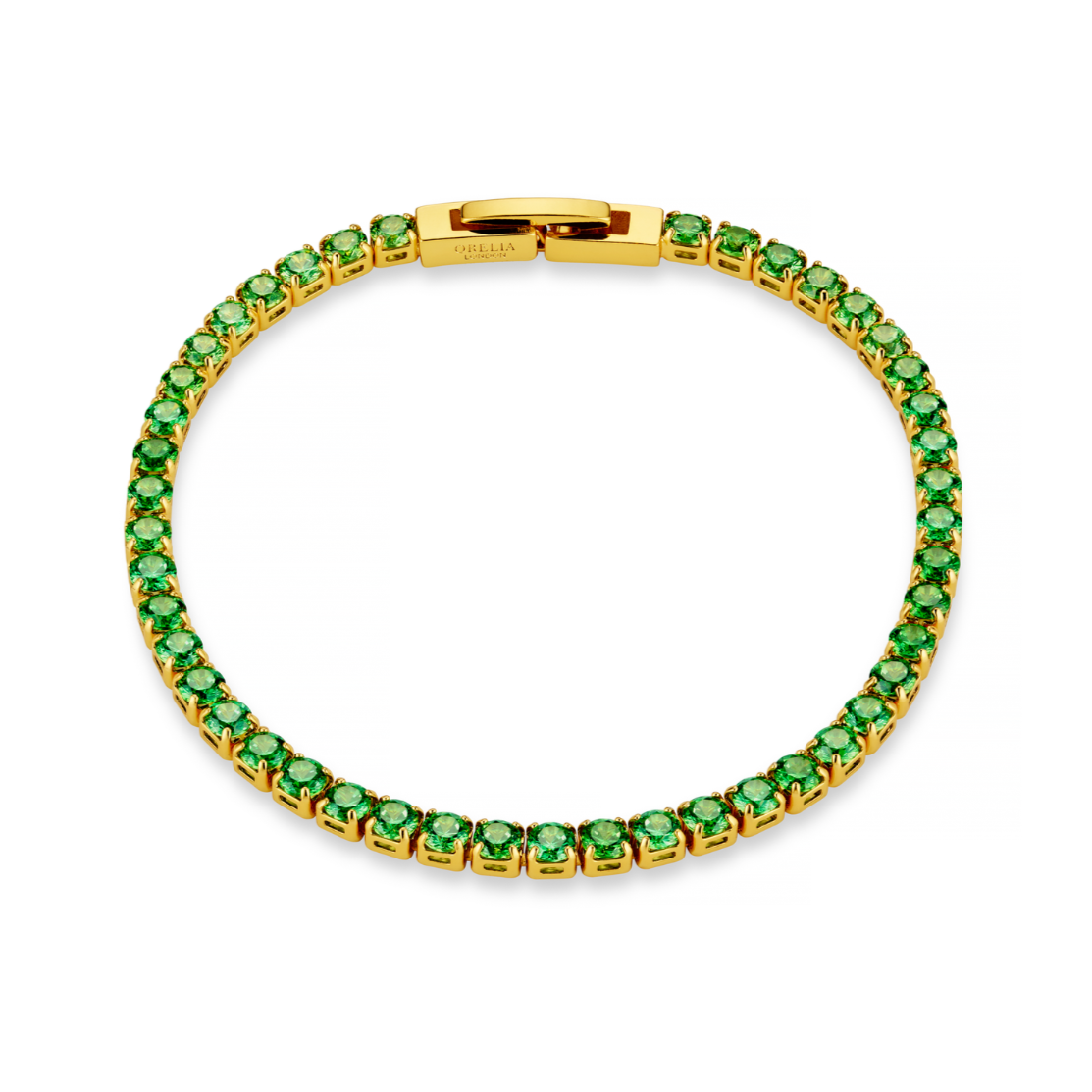 Tennis Bracelet - Green