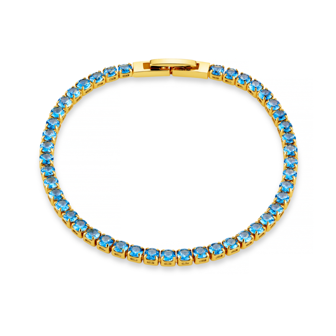 Tennis Bracelet - Blue