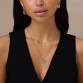 Pearl Drop Ditsy Halsband