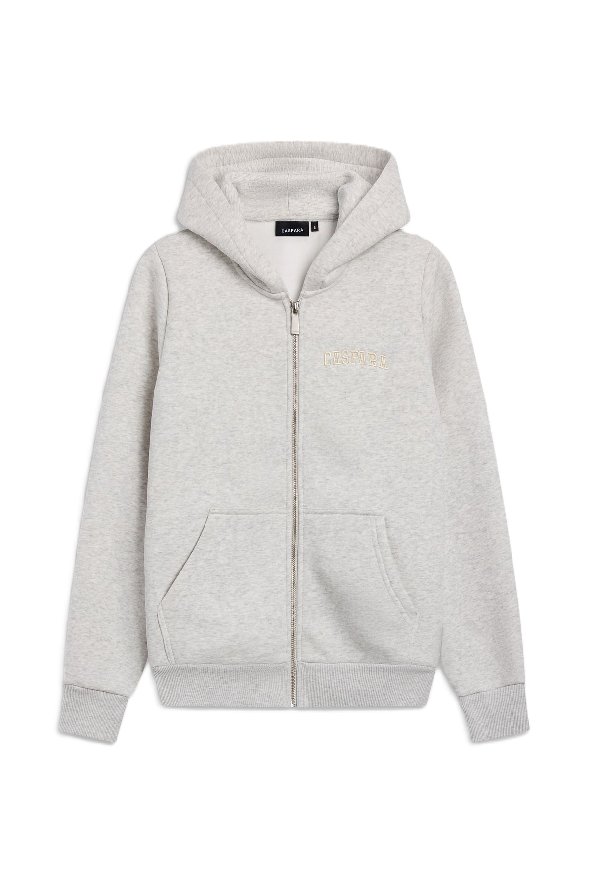 W. All-Star Zip Hoodie - Grey Melange W. Butter Yellow