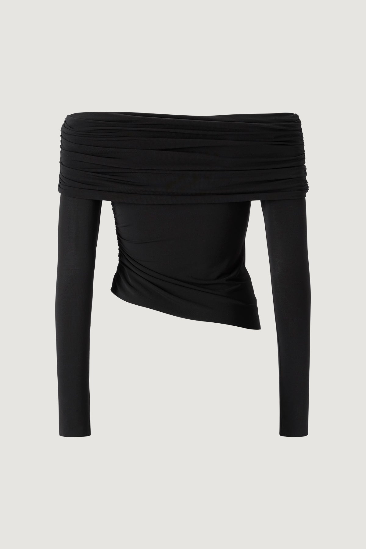 Off-Shoulder Top - Svart
