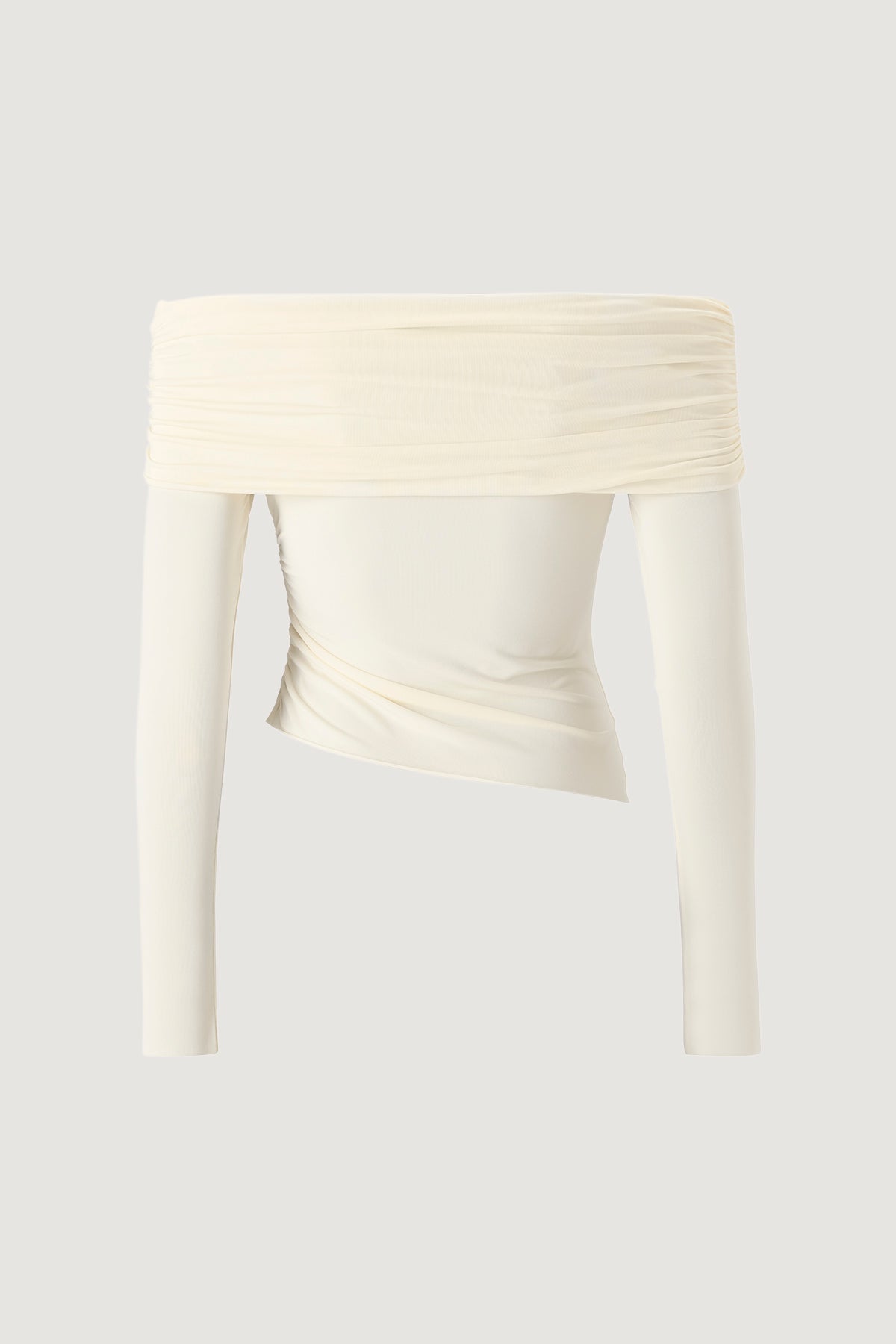 Off-Shoulder Topp - Offwhite