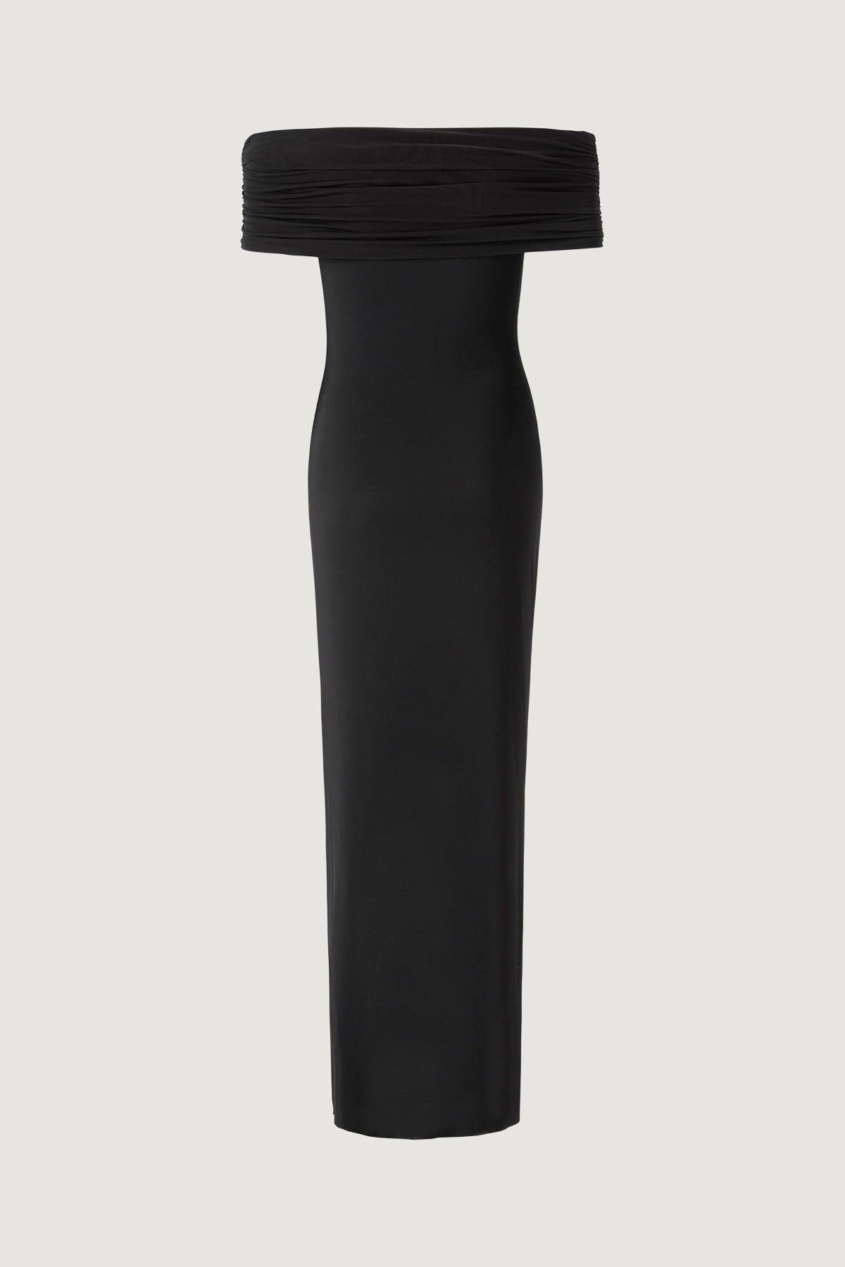 Off-Shoulder-klänning - Svart