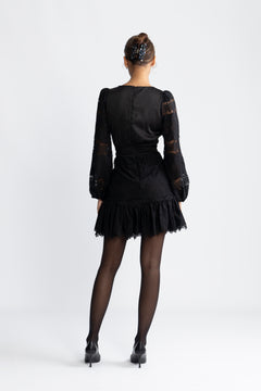 Lana Lace Dress - Black