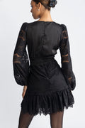 Lana Lace Dress - Black