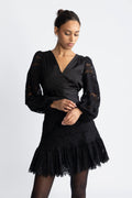 Lana Lace Dress - Black