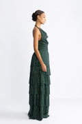 Inga Sparkle Dress - Green