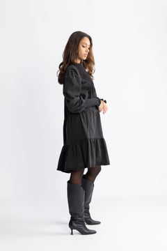 Embla Denim Dress - Black