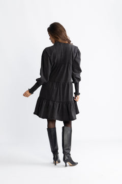 Embla Denim Dress - Black