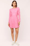 Belle Mini Klänning - Azela Pink