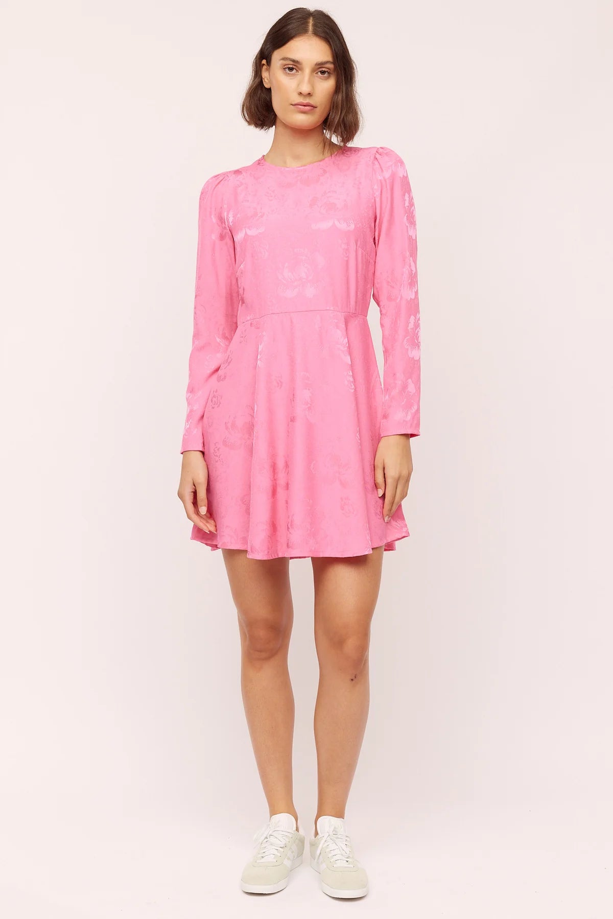 Belle Mini Klänning - Azela Pink