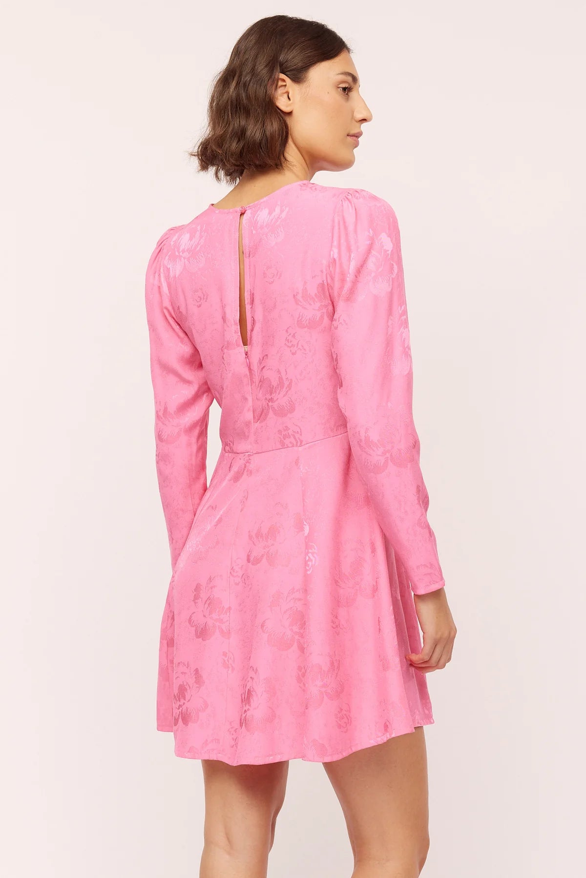 Belle Mini Klänning - Azela Pink