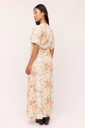 Spire Wrap Dress - Garden Flower