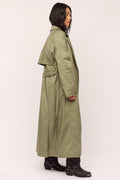 Skygge Trenchcoat - Olive Night