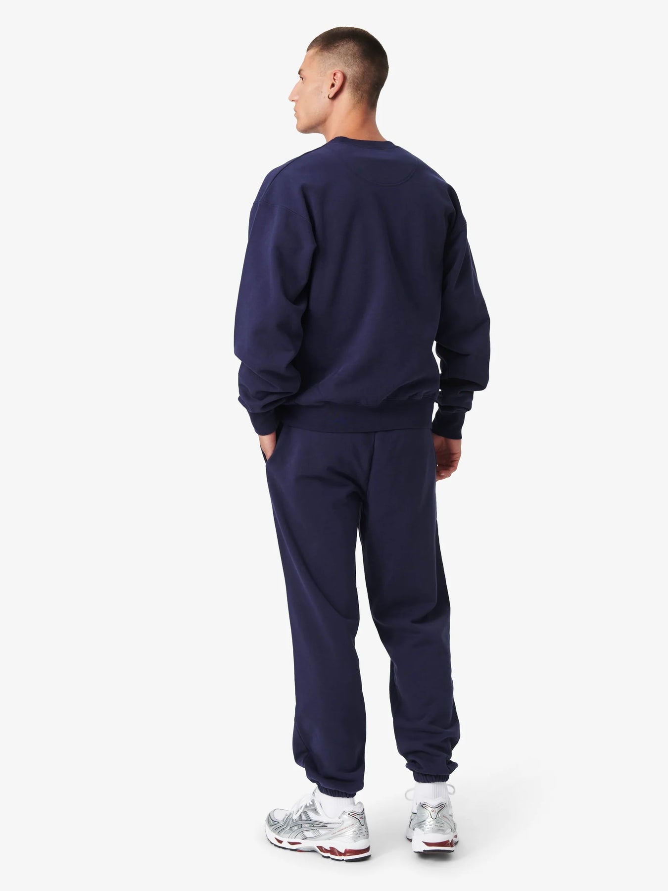Organic Crew Neck - Navy