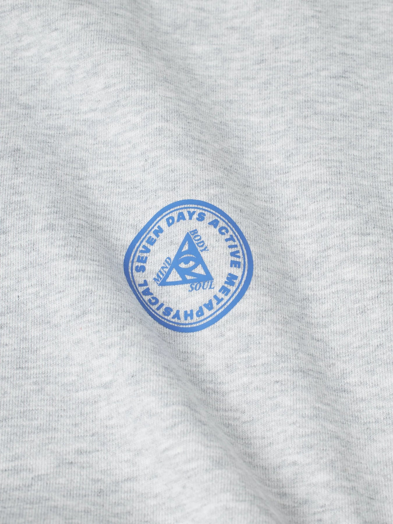 Organic Crewneck - Heather Grey